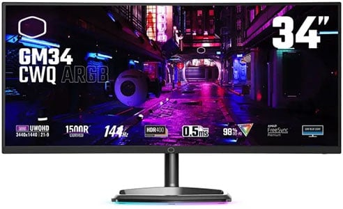 Cooler Master GM34 CWQA